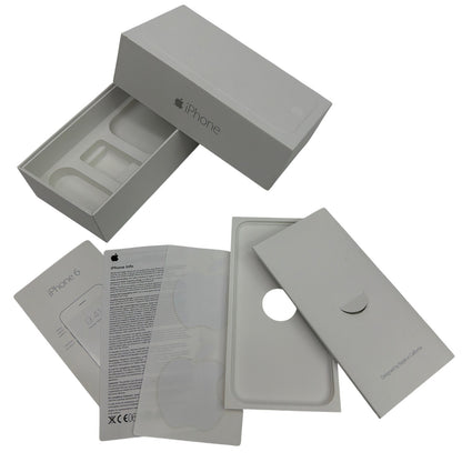 Original Apple iPhone 6 Box Only MG642LL/A Silver 64GB Packaging