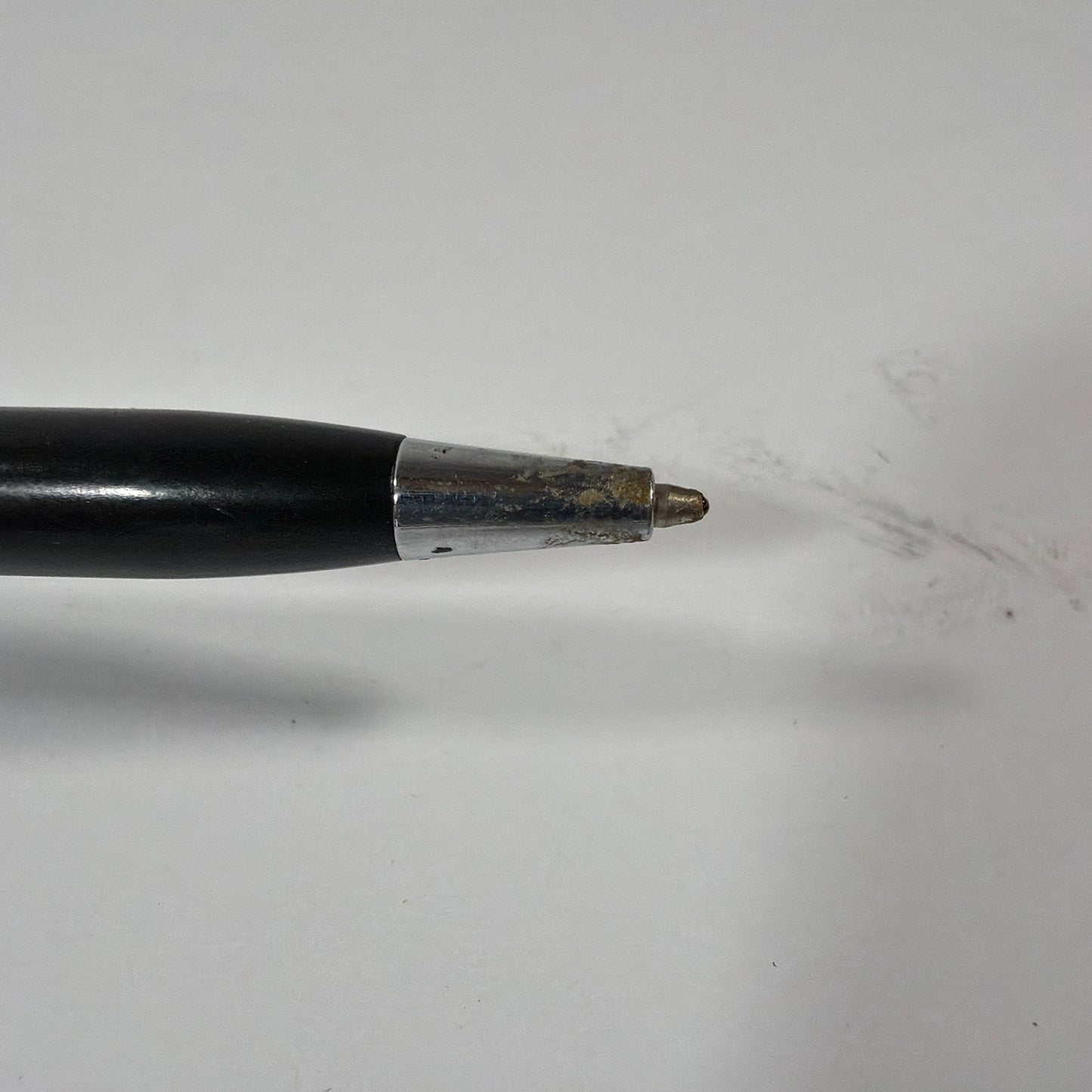 Fairmont.com Black Ballpoint Pen Silver Trim Tested Working