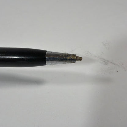 Fairmont.com Black Ballpoint Pen Silver Trim Tested Working