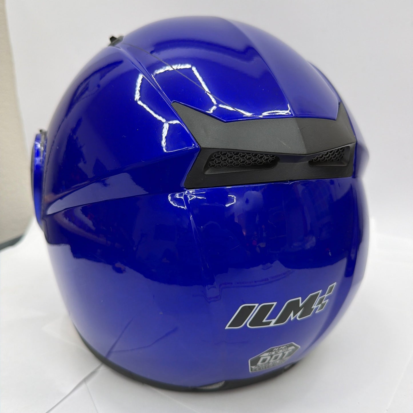 ILM ILM-115 Motorcycle Helmet Blue XXL DOT Full Face