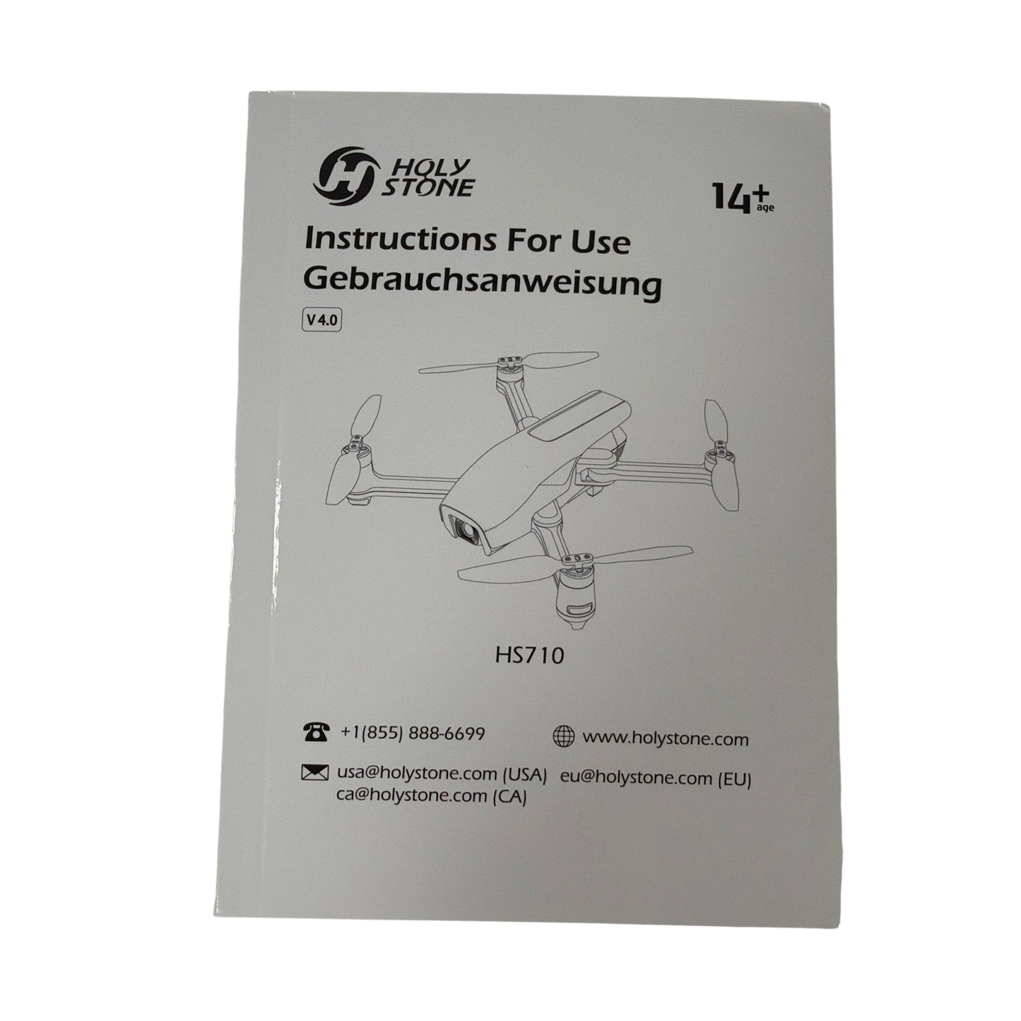 Holy Stone HS710 Drone Instructions For Use Manual V4.0