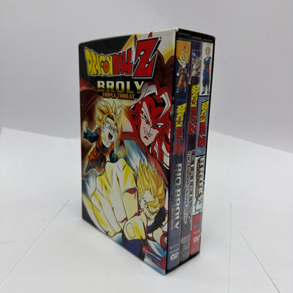 Dragon Ball Z Broly Triple Threat 3-Disc DVD Box Set FUNimation