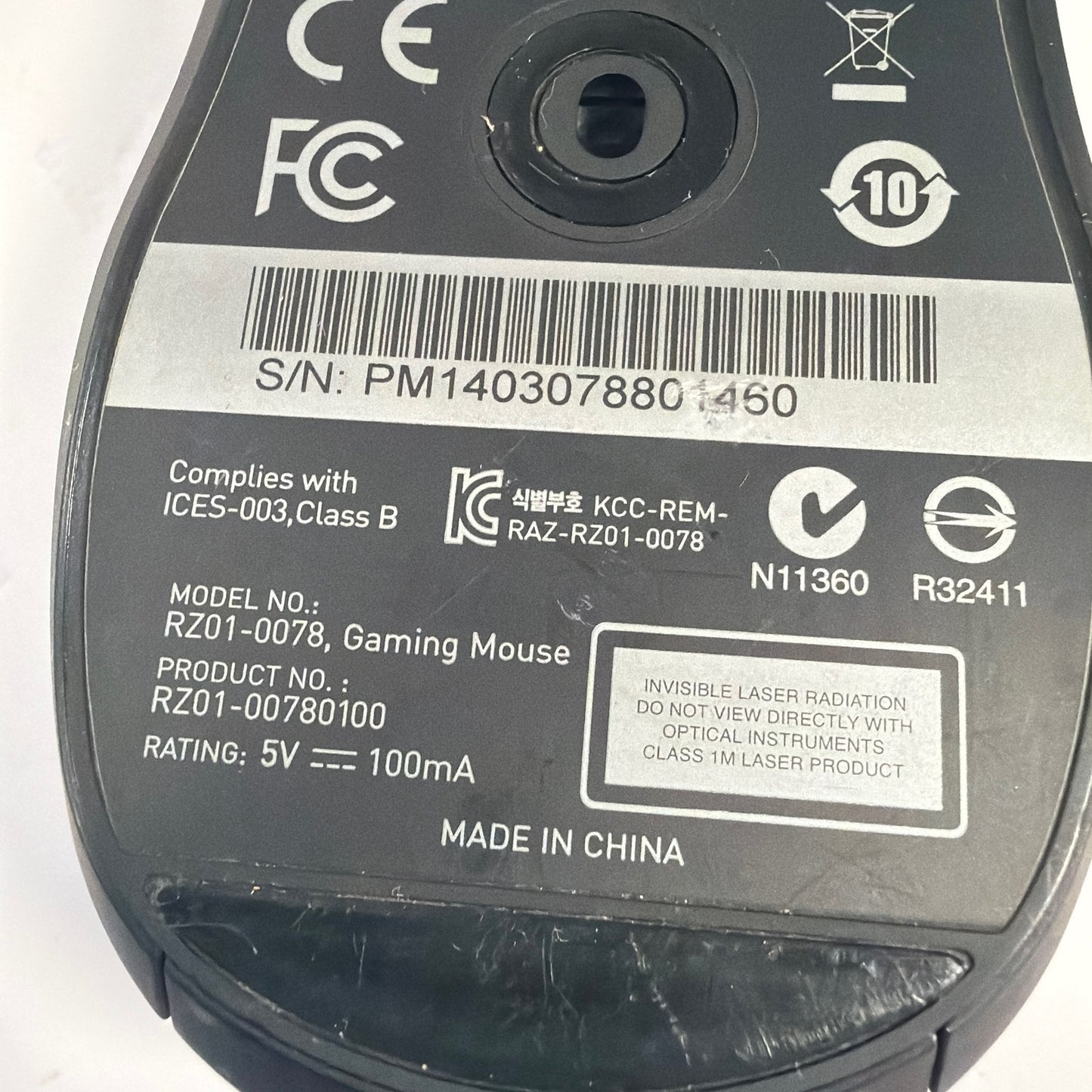 Razer Taipan RZ01-0078 Wired Gaming Mouse Black