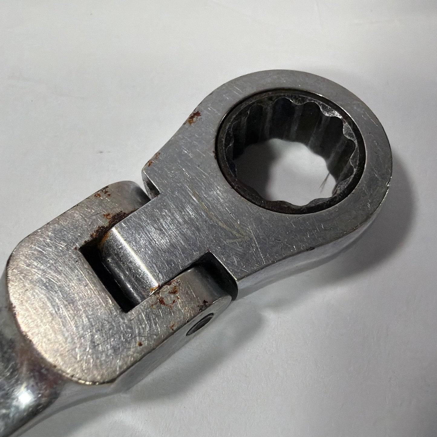 Pittsburgh Professional 13mm Flex-Head Ratcheting Combination Wrench CR-V Taiwan