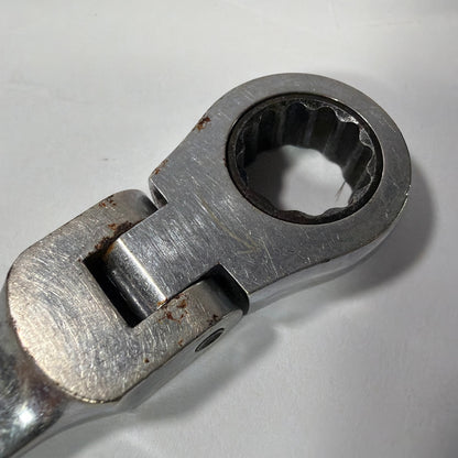 Pittsburgh Professional 13mm Flex-Head Ratcheting Combination Wrench CR-V Taiwan