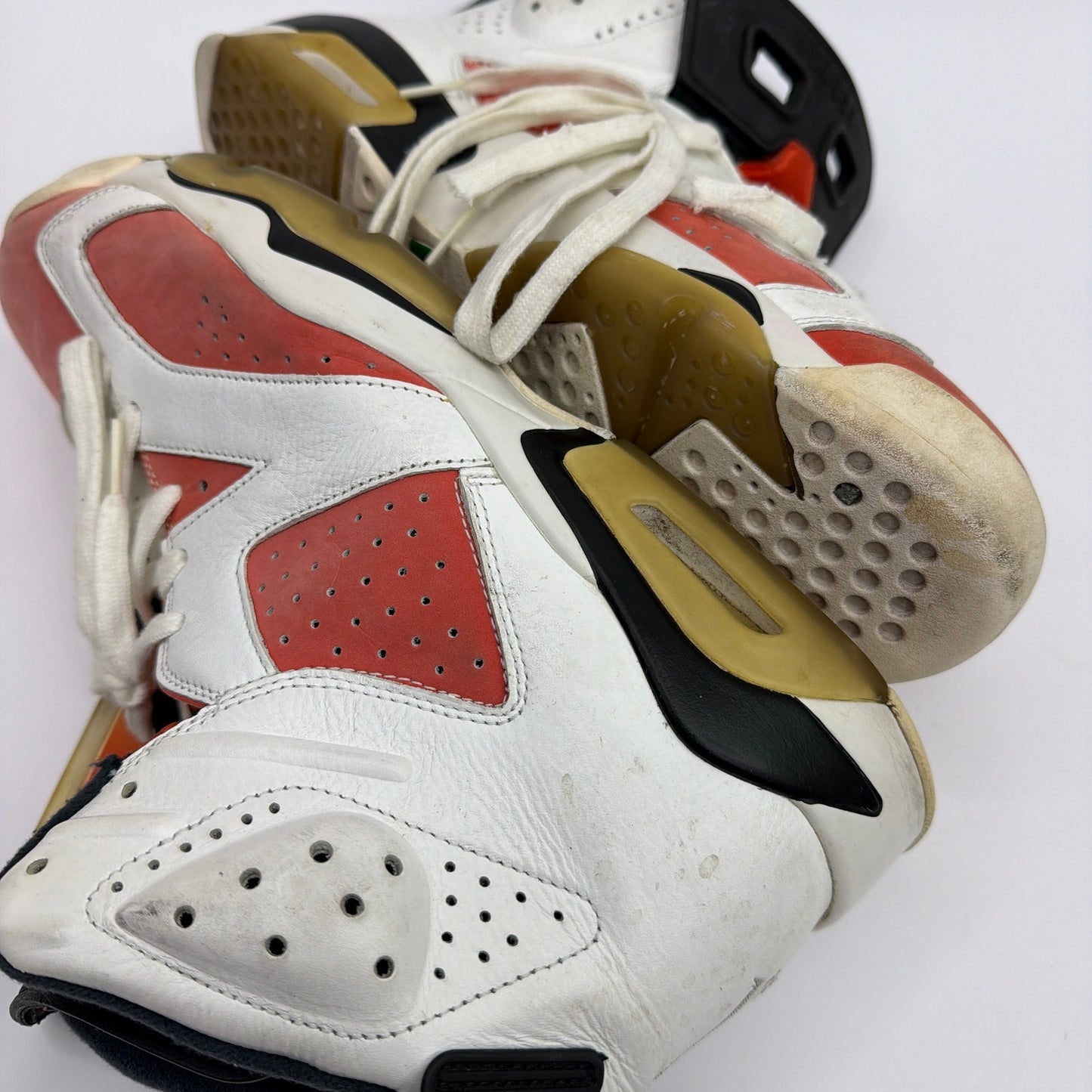 Air Jordan 6 Retro Gatorade Like Mike 384664-145 Size 12 Needs Restoration