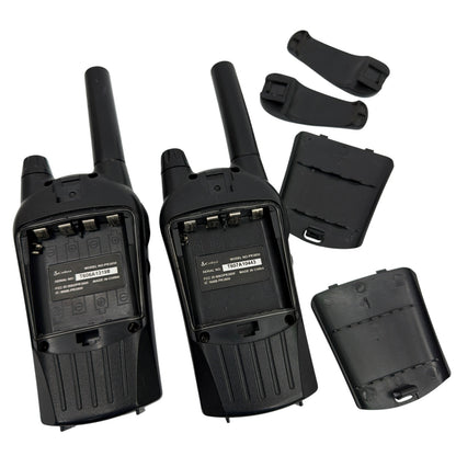 Cobra microTALK PR3850 Two-Way Radios Set of 2 Black