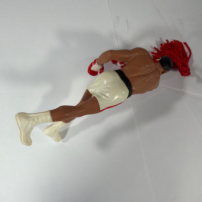 Hallmark 1999 Boxer Hanging Ornament Figure With Red Tassel Approx 5 in