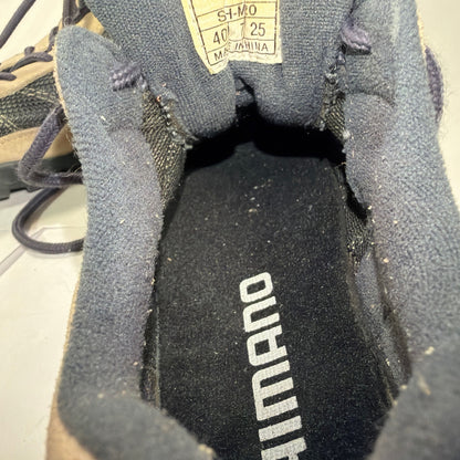 Shimano SPD Cycling Shoes Size 40 Beige Black
