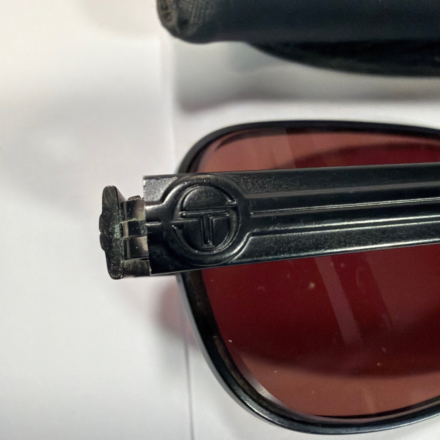 Sergio Tacchini S.T. 1070-S T803P Black Sunglasses Frame Only 135