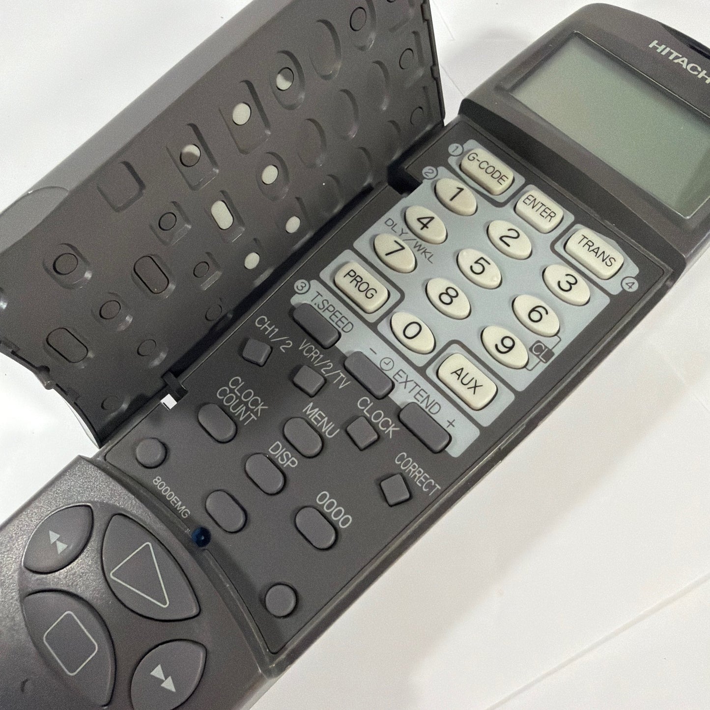 Hitachi G-Code 8000EMG VCR Remote Control Tested Working