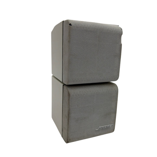 Bose Double Cube Satellite Speaker Single White Tested Working