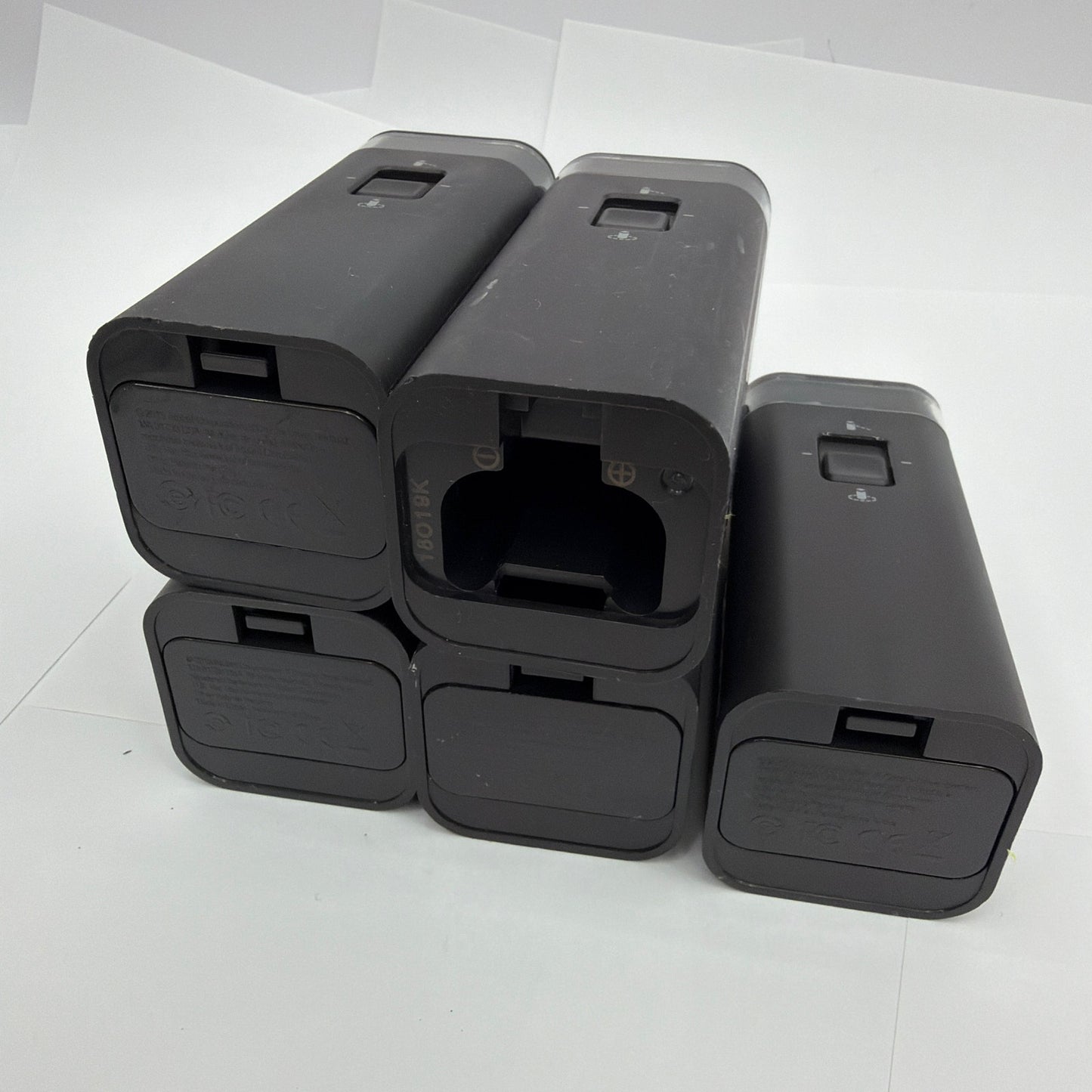Lot of 5 iRobot Roomba Virtual Wall Barriers Black