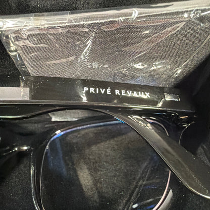 Privé Revaux The Prodigy Black Blue Light Glasses 52-18-148 with Case