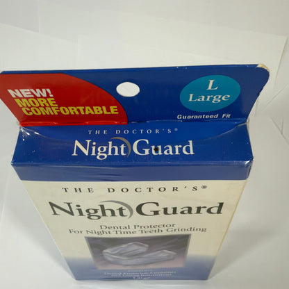The Doctor’s NightGuard Dental Protector for Teeth Grinding Size Large Sealed