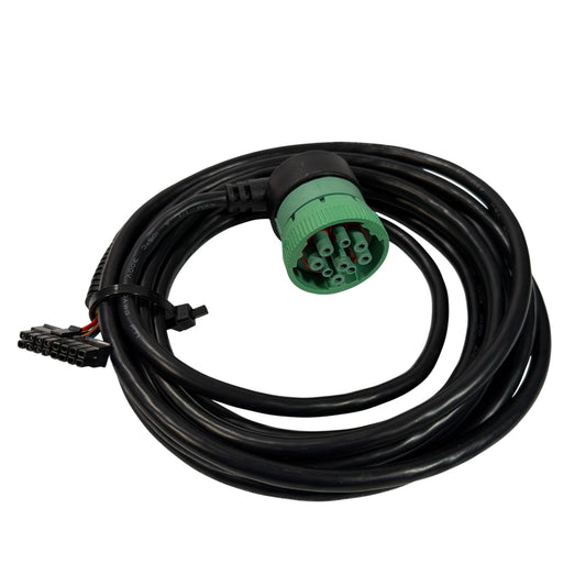 Amphenol Multi-Pin Circular Connector to 16-Pin Rectangular Plug Cable Harness