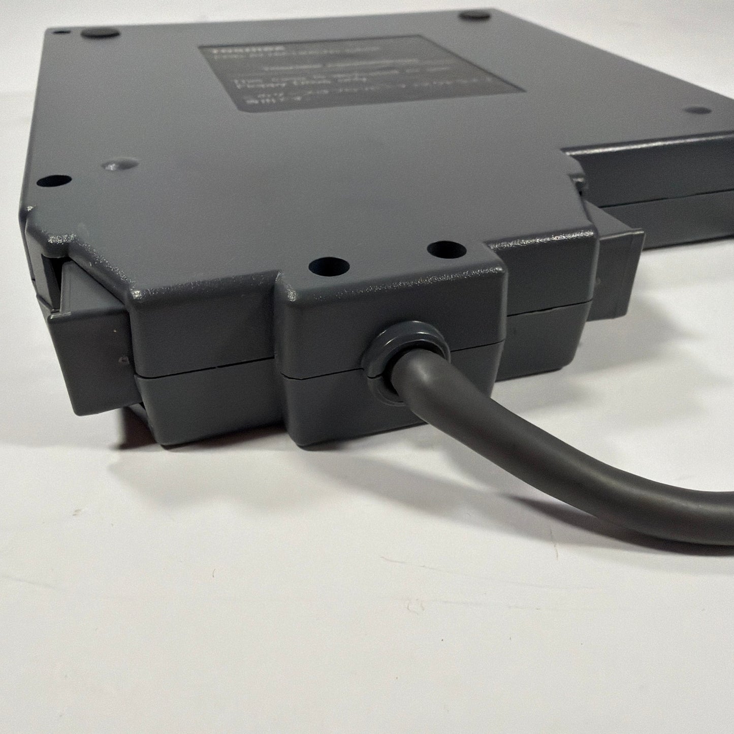 Toshiba FDD Attachment Case w External 3.5in Floppy Drive Module Gray Made in JP