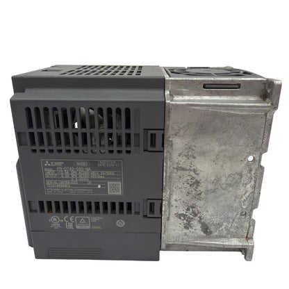 Mitsubishi FR-D740-080-NA NexRev DrivePak VFD Inverter 3PH 380-480V – For Parts/