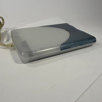 VST FDUSB-M External USB 3.5 Floppy Disk Drive Blue Clear