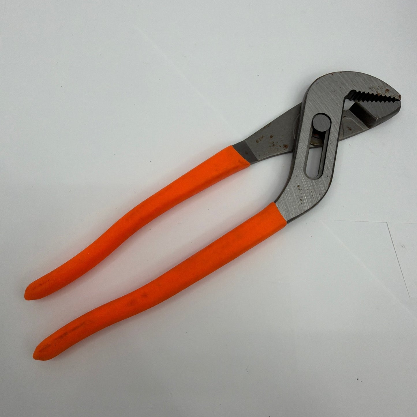 Craftsman 45381 10 Inch USA Forged Adjustable Pliers Orange Handle