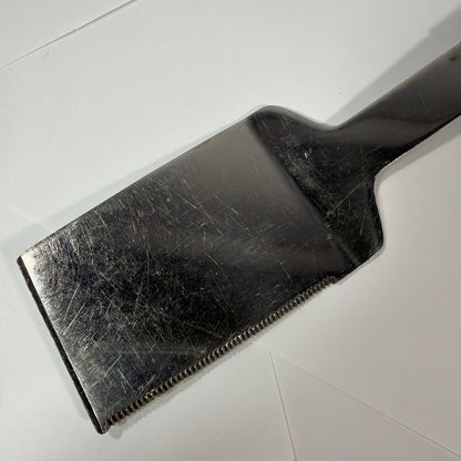 Vintage Vernco Stainless Steel Serrated Grill Spatula Turner 13.5 in Japan