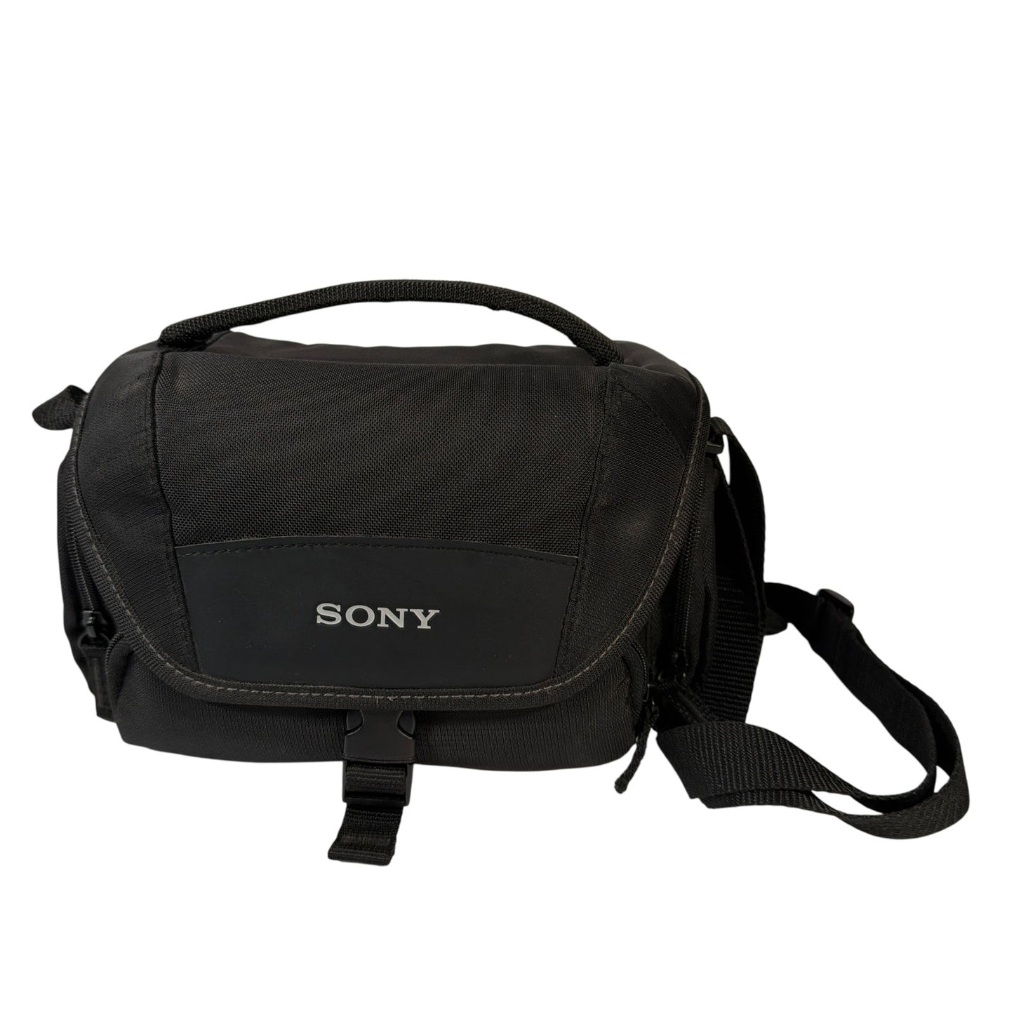 Sony LCS-U21 Padded Camera Carrying Case Bag Black with Dividers