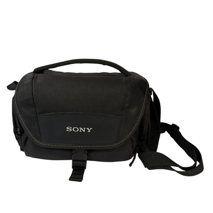 Sony LCS-U21 Padded Camera Carrying Case Bag Black with Dividers