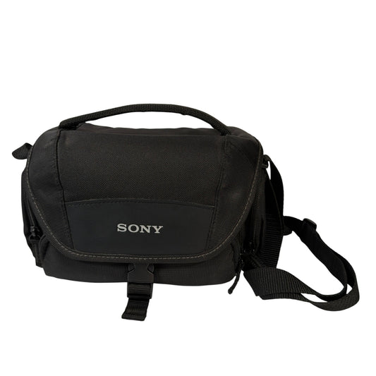 Sony LCS-U21 Padded Camera Carrying Case Bag Black with Dividers