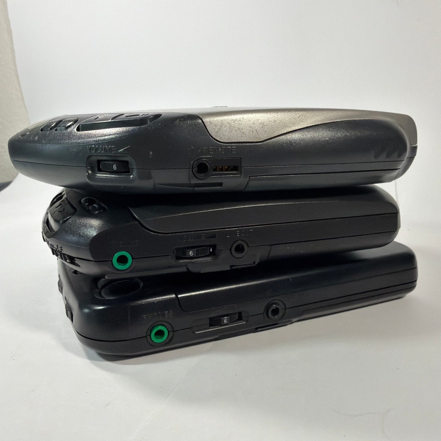 Sony Discman CD Player Lot D-141 D-125 D-E307CK For Parts Repair