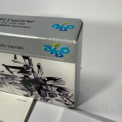Sony AIBO Explorer ERF-220AW02E Box and Manuals Only for ERS-210 ERS-220