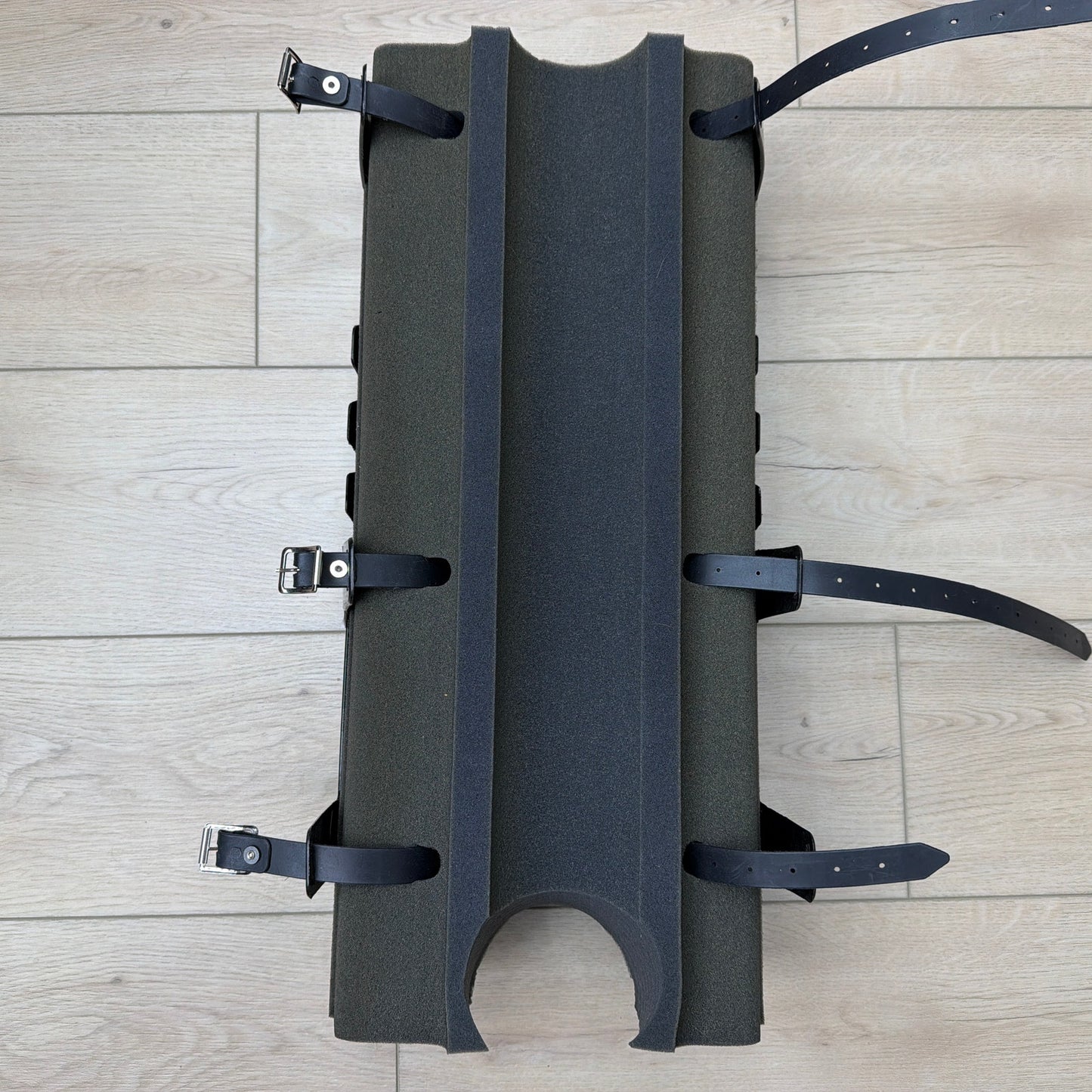 Mylec 22 x 10 Left Goalie Leg Pad Black Street/Floor Hockey