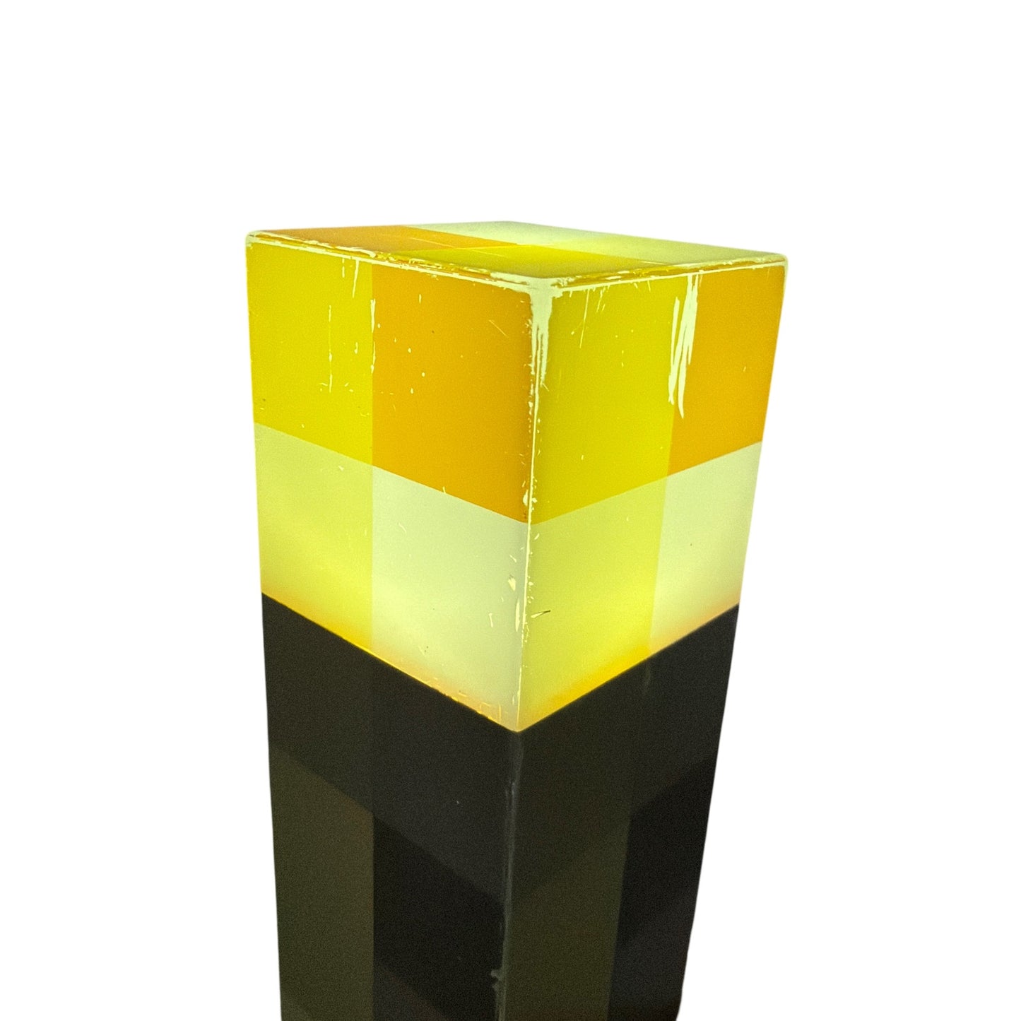 ThinkGeek Minecraft Light-Up Torch 2012 Wall Lamp – Poor Condition