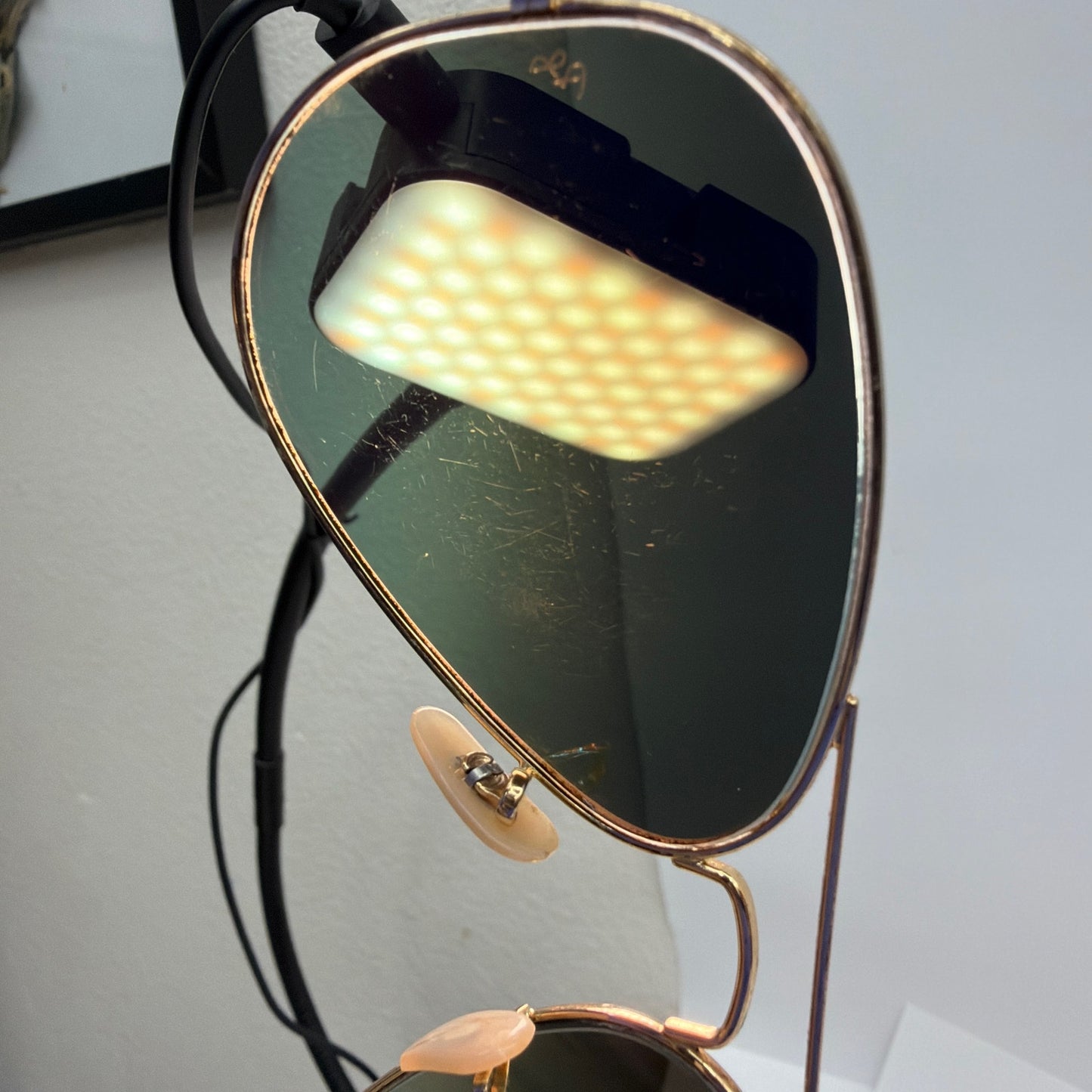 Ray-Ban RB3479 001/70 Sunglasses Gold Frame Mirrored Lens 58-14