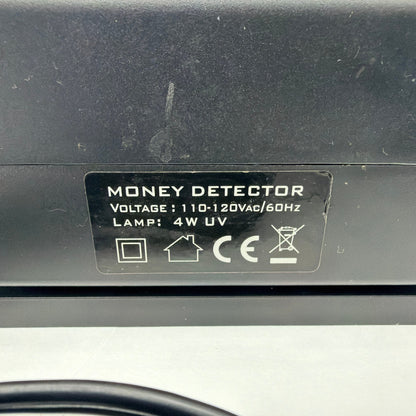 Fraud Fighter UV Money Detector Counterfeit Bill Checker Tested Working
