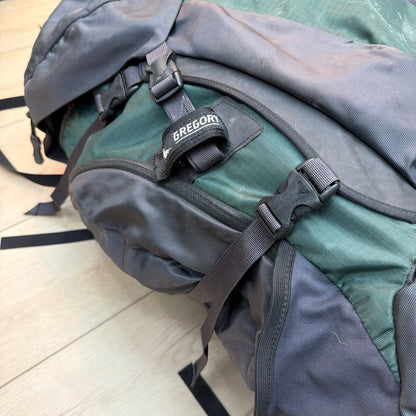 Gregory Baltoro 65L Hiking Backpack Size M Green Gray