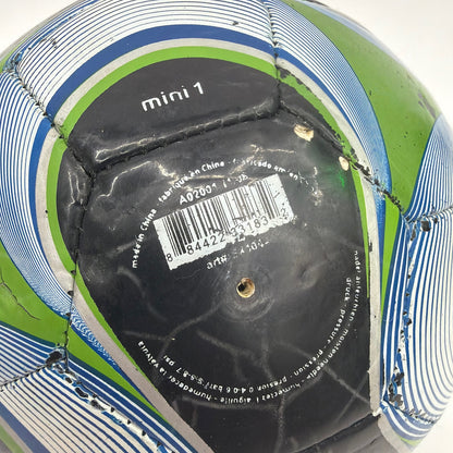Adidas Seattle Sounders FC MLS Mini Soccer Ball Size 1 Green Blue Black