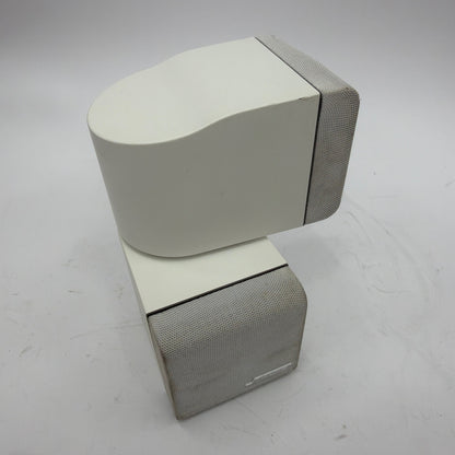 Bose Double Cube Satellite Speaker Single White Tested Working