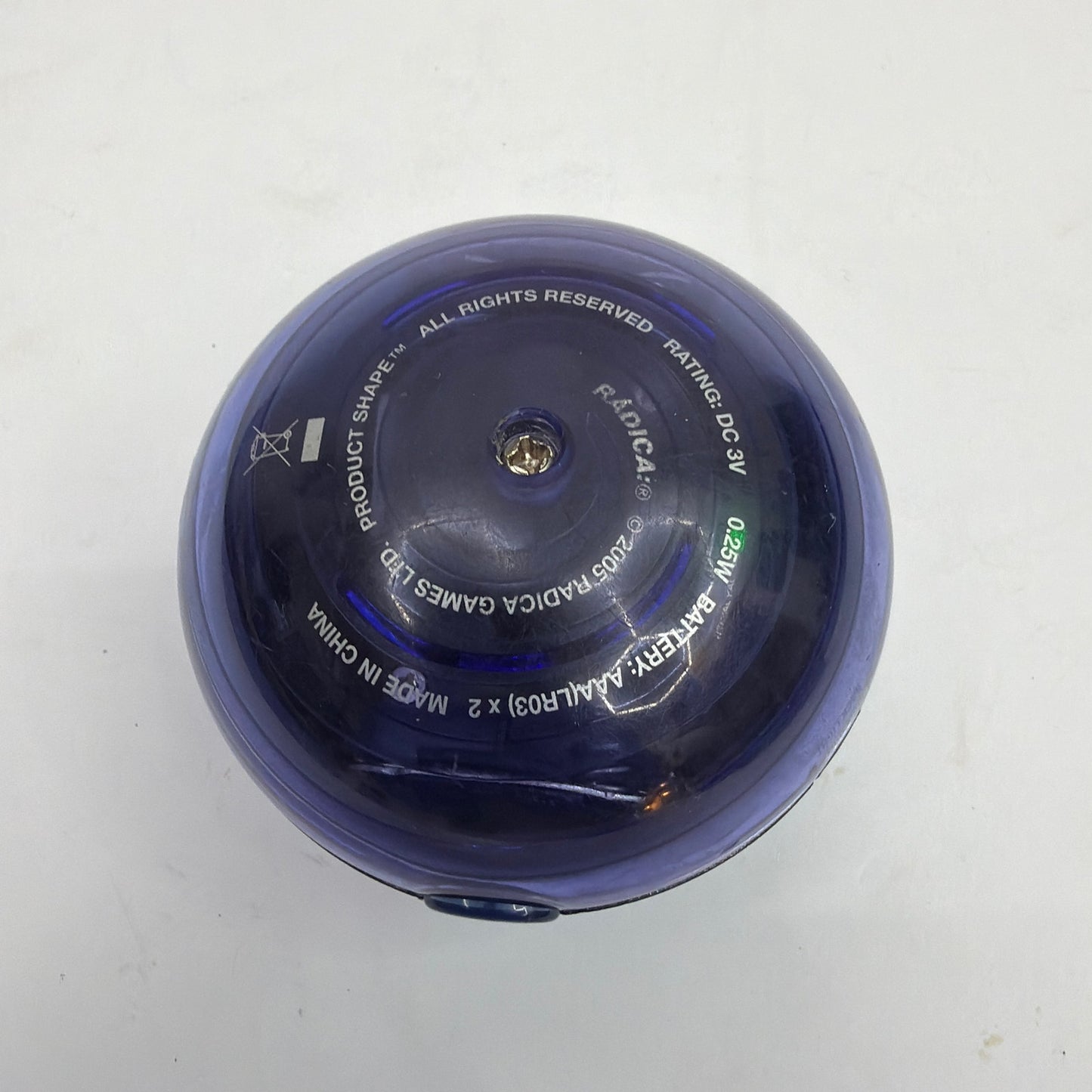 Radica 20Q Handheld Electronic Game Blue 2005 Non-Working As-Is