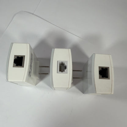 TP-Link TL-PA4010 AV500 Powerline Ethernet Adapters Lot of 3 Tested Working