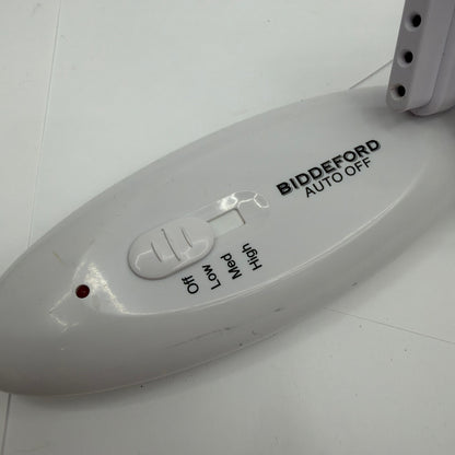 Biddeford TC13W1 Electric Blanket Controller Auto Off White Tested Power
