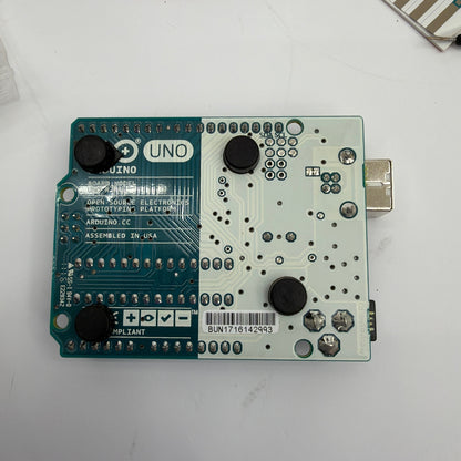 Arduino Uno R3 Assembled in USA Development Board Bundle