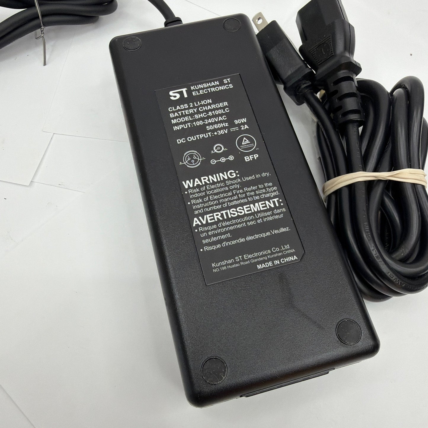 Kunshan ST Electronics SHC-8100LC 36V 2A Li-Ion Battery Charger