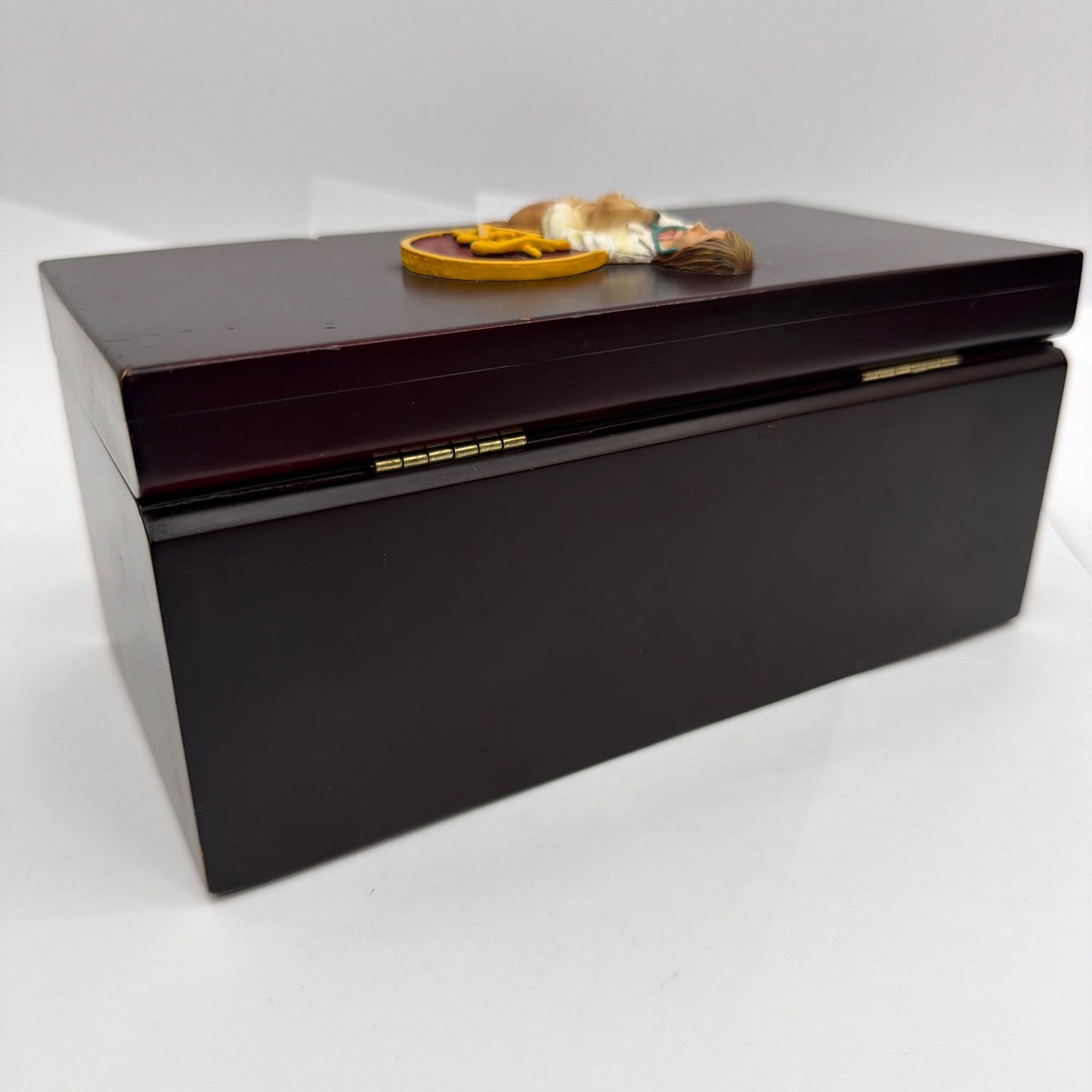 Vanmark VetCare Veterinarian Dog Hinged Keepsake Box Handcrafted China