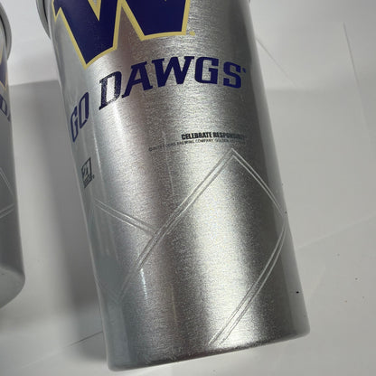 Coors Light Washington Huskies Aluminum Cups Set of 2 2019
