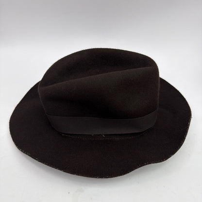 Rubie’s Indiana Jones DLX Fedora Hat #49673 Dark Brown/Black Approx 7 in Opening