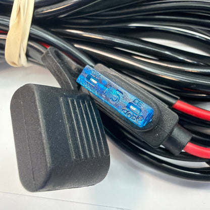 12V Auxiliary Light Wiring Harness with Rocker Switch