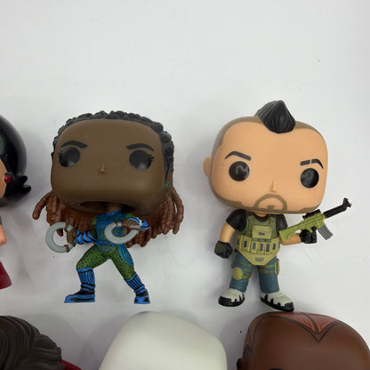 Funko Pop Vinyl Figure Lot of 10 Marvel DC Disney Mixed Loose No Boxes