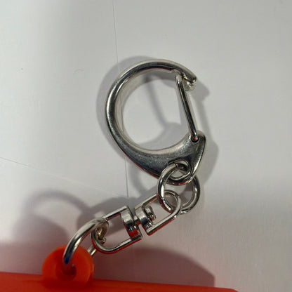 The Shining REDRUM Orange Keychain Key Fob with Twins Graphic