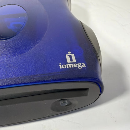 Iomega Zip 100 External USB Zip Drive Z100USBNC Blue For Parts Not Working
