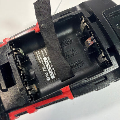 Cobra microTALK CXT545 22-Channel GMRS/FRS Two-Way Radio Black/Red Tested